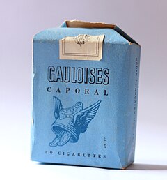 A carton of French cigarettes